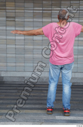 Whole Body Man T poses Casual Average Standing Street photo references